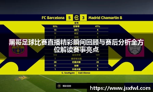 黑哥足球比赛直播精彩瞬间回顾与赛后分析全方位解读赛事亮点